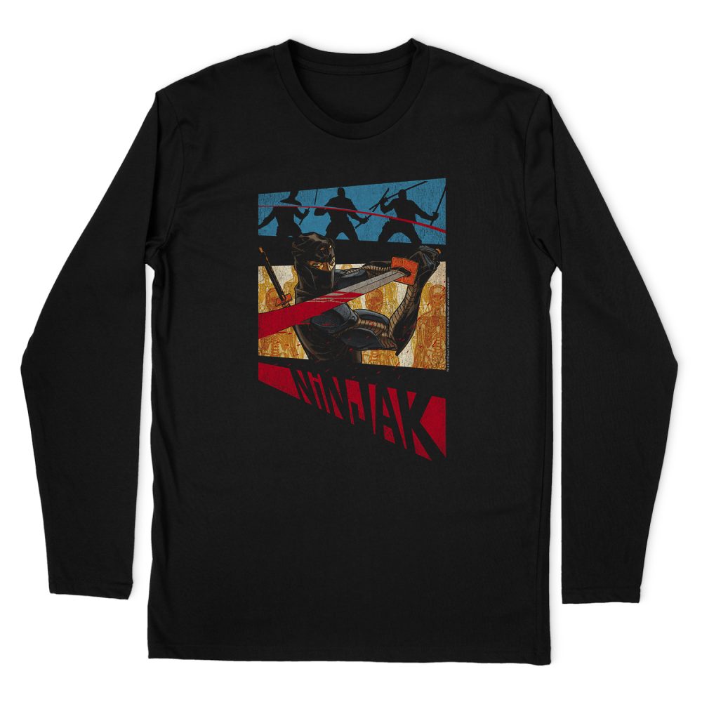 NINJAK PANEL LONG SLEEVE T-SHIRT