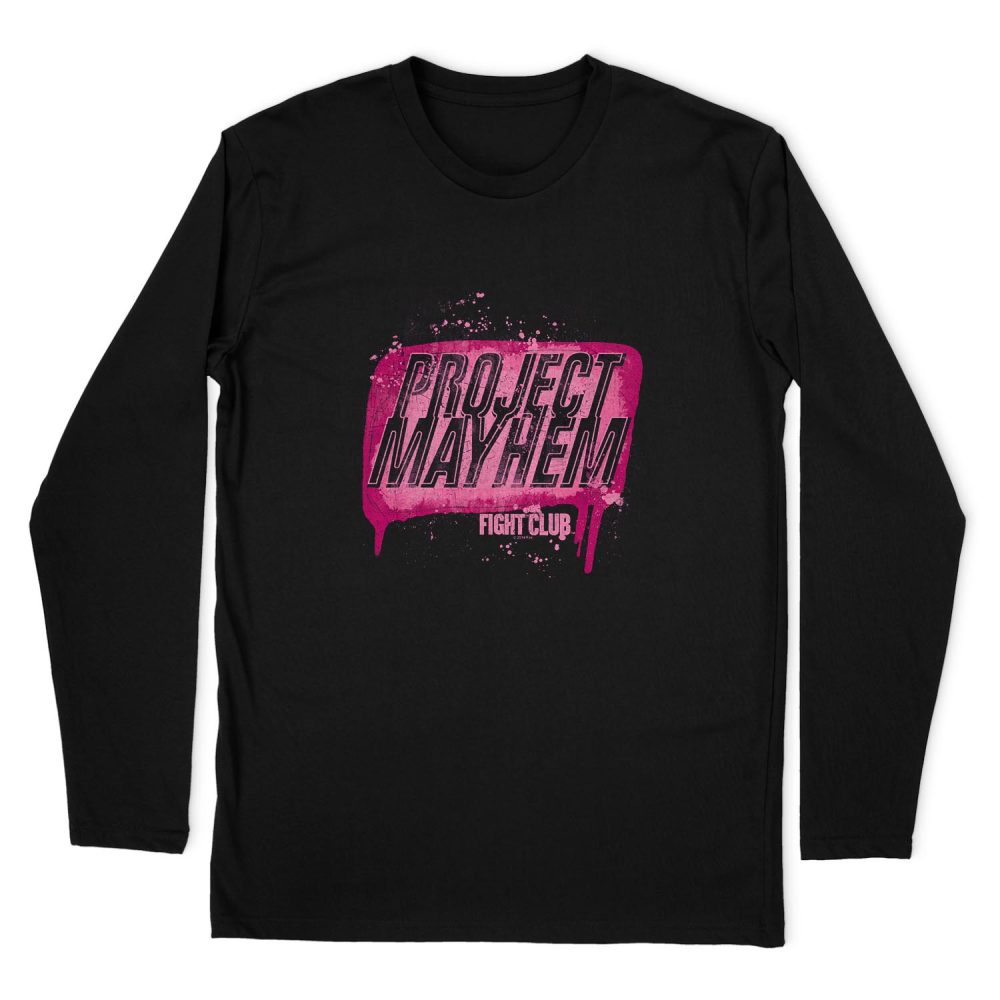 FIGHT CLUB PROJECT MAYHEM LONG SLEEVE T-SHIRT