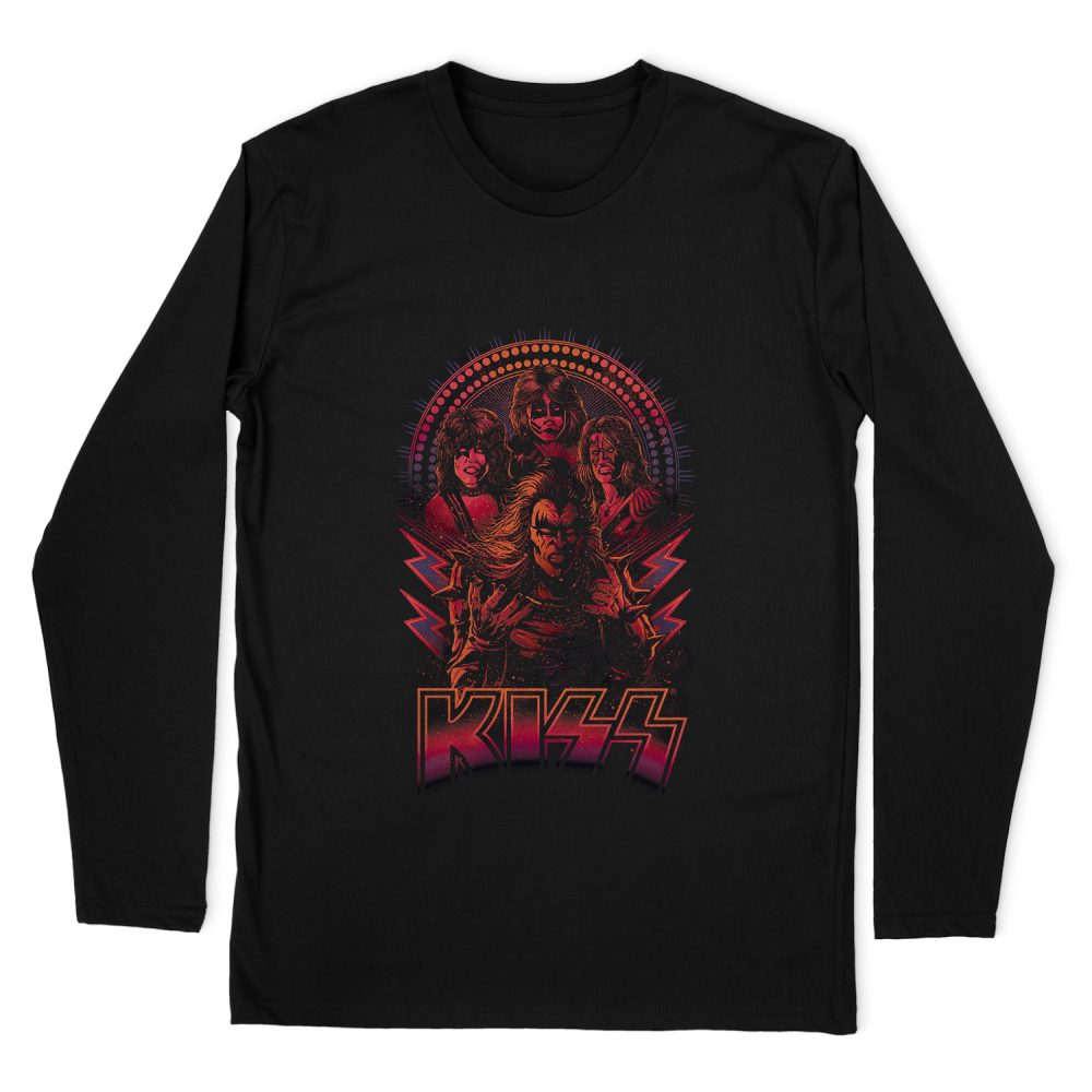 KISS COMIC LONG SLEEVE T-SHIRT