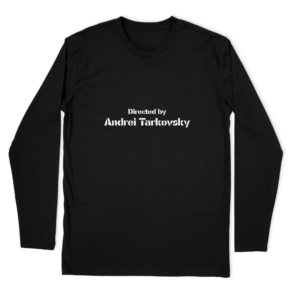 DIRECTED BY ANDRIE TARKOVSKY LONG SLEEVE T-SHIRT