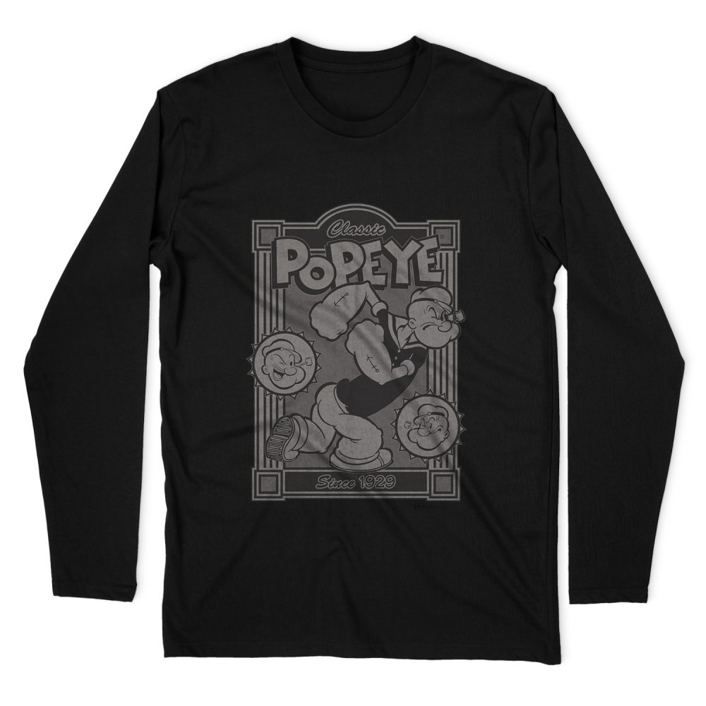 POPEYE CLASSIC POPEYE LONG SLEEVE T-SHIRT