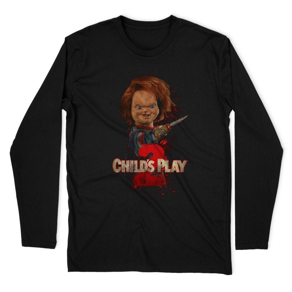 CHILD'S PLAY 2 HERES CHUCKY LONG SLEEVE T-SHIRT