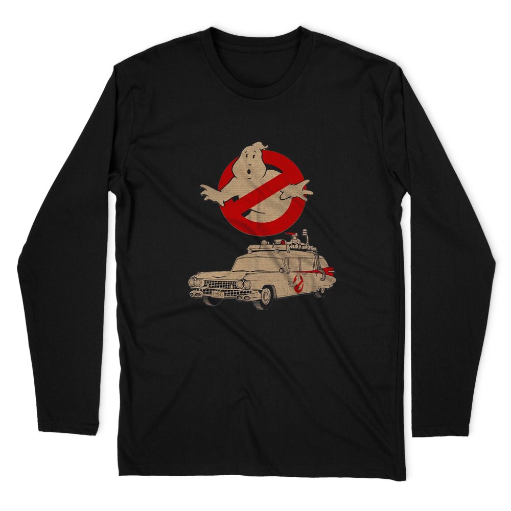 GHOSTBUSTERS CAR LONG SLEEVE T-SHIRT