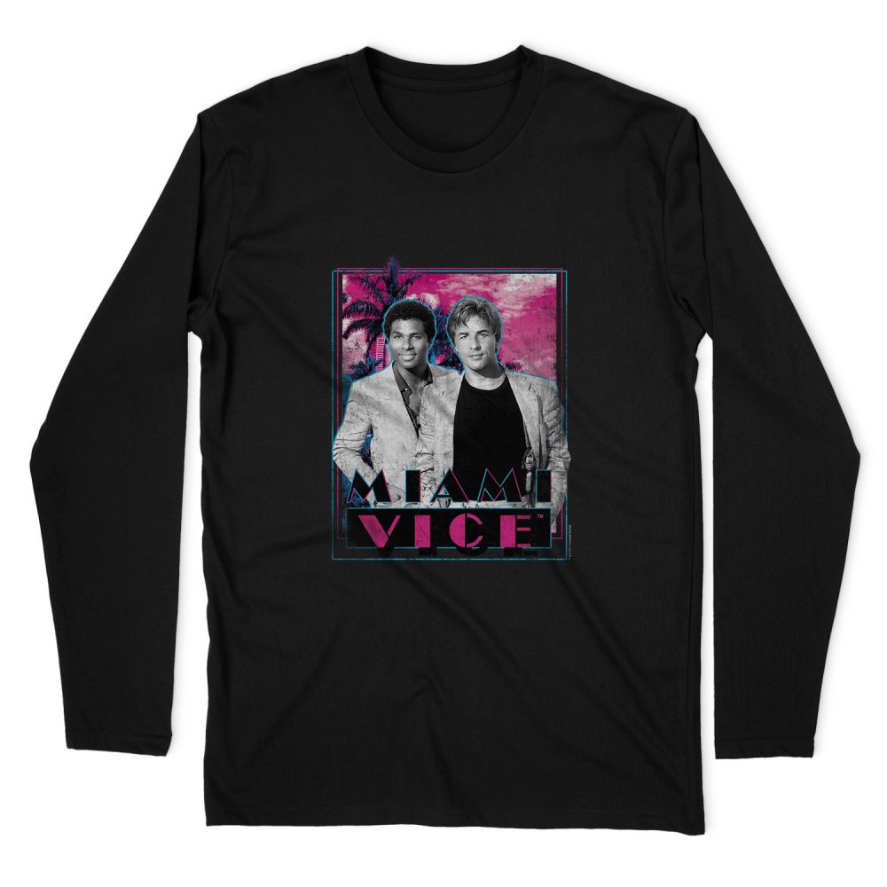 MIAMI VICE GOTCHYA LONG SLEEVE T-SHIRT