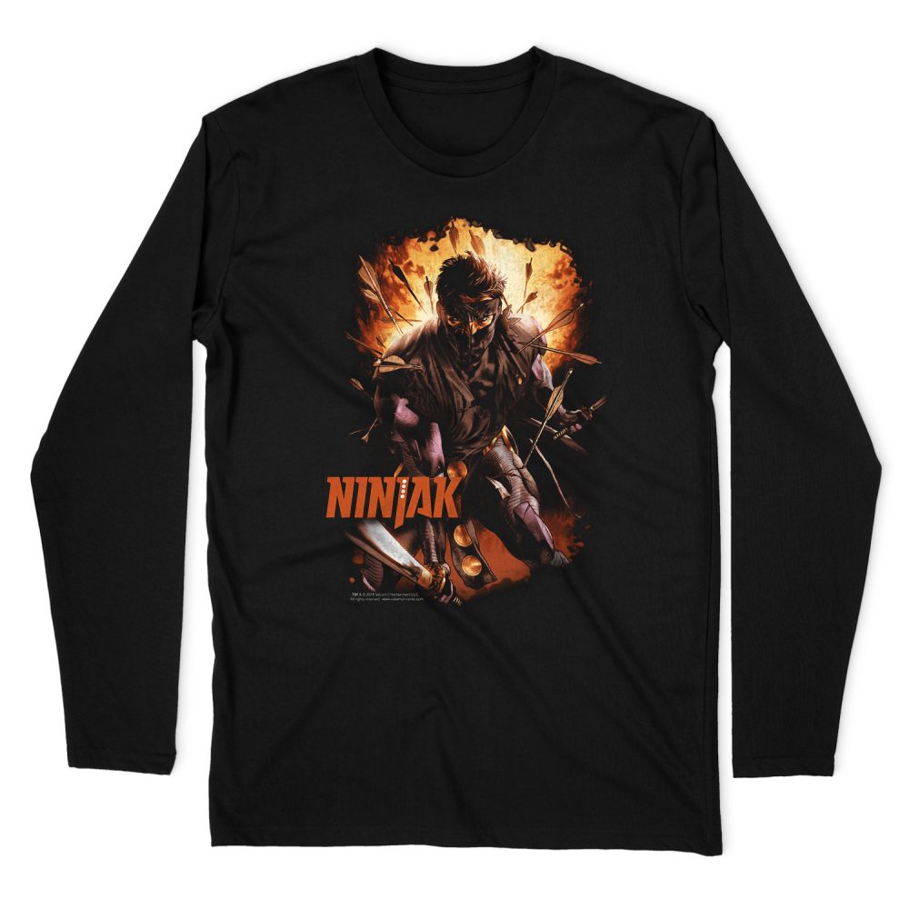 NINJAK FIERY NINJAK LONG SLEEVE T-SHIRT