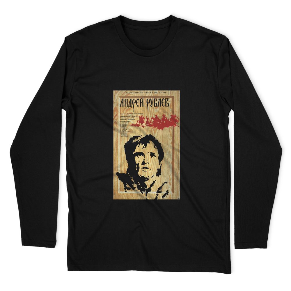 ANDREI TARKOVSKY MOVIE POSTER ANDREI RUBLEV LONG SLEEVE T-SHIRT