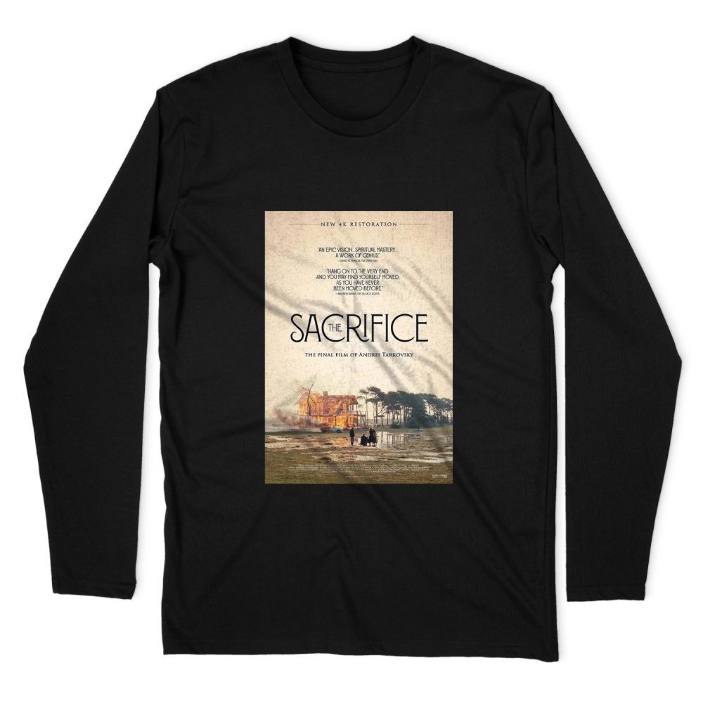 ANDREI TARKOVSKY SACRIFICE POSTER LONG SLEEVE T-SHIRT