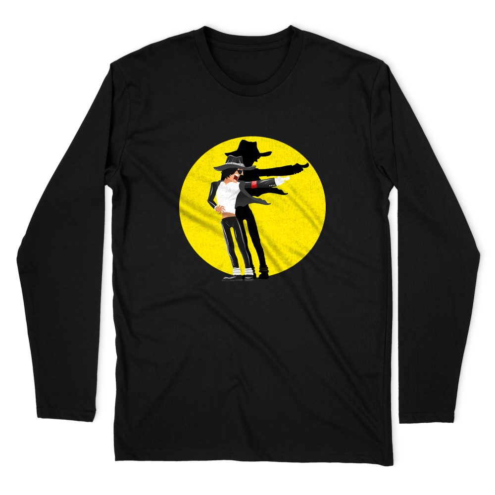 MICHAEL JACKSON LOGO LONG SLEEVE T-SHIRT