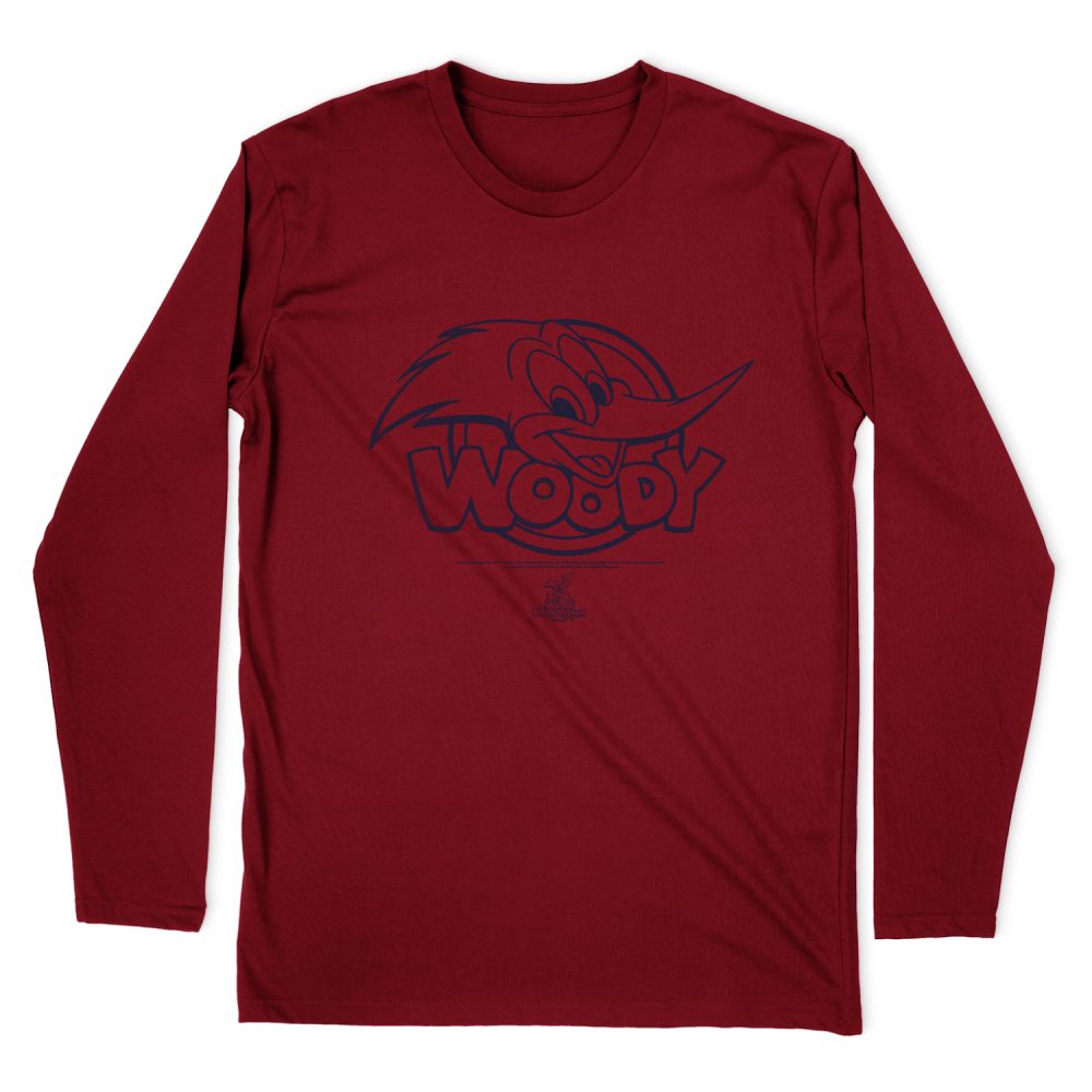 WOODY WOODPECKER BIG HEAD LONG SLEEVE T-SHIRT