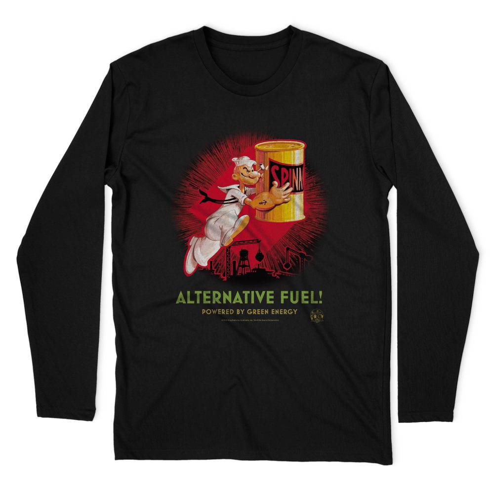 POPEYE ALTERNATIVE FUEL LONG SLEEVE T-SHIRT