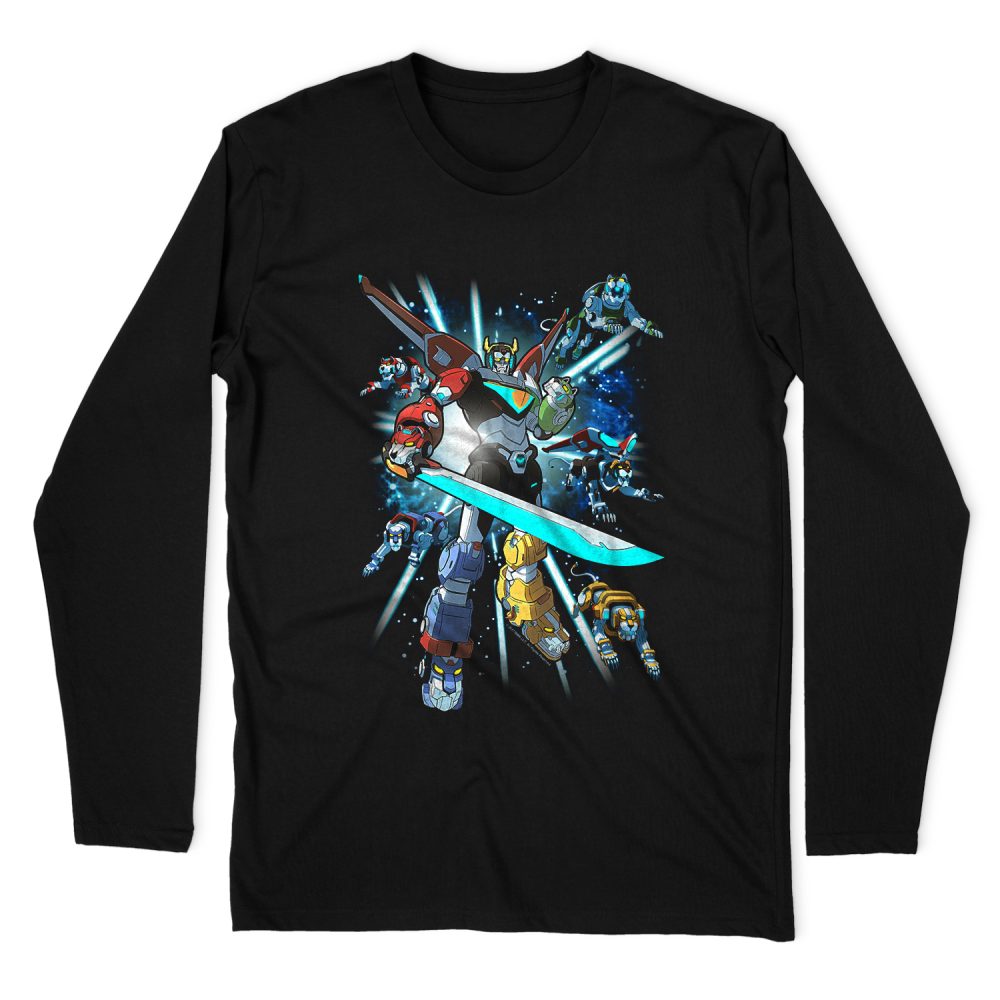 VOLTRON LIONS SHARE LONG SLEEVE T-SHIRT