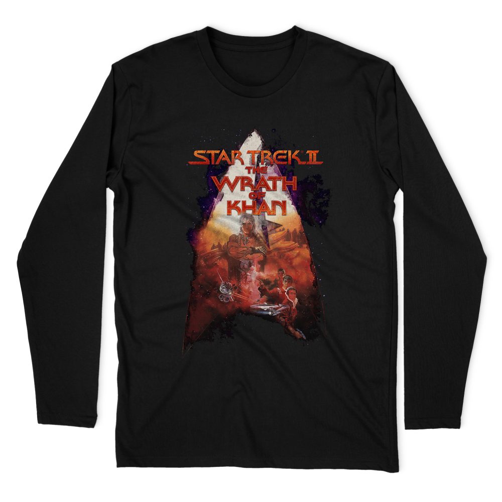 STAR TREK TWOK POSTER LONG SLEEVE T-SHIRT