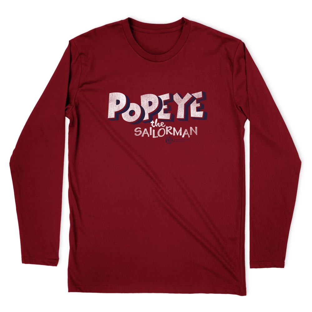 POPEYE 3D LONG SLEEVE T-SHIRT
