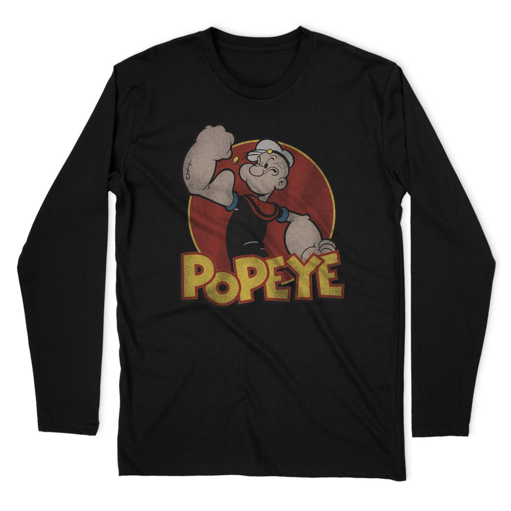 POPEYE RETRO RING LONG SLEEVE T-SHIRT