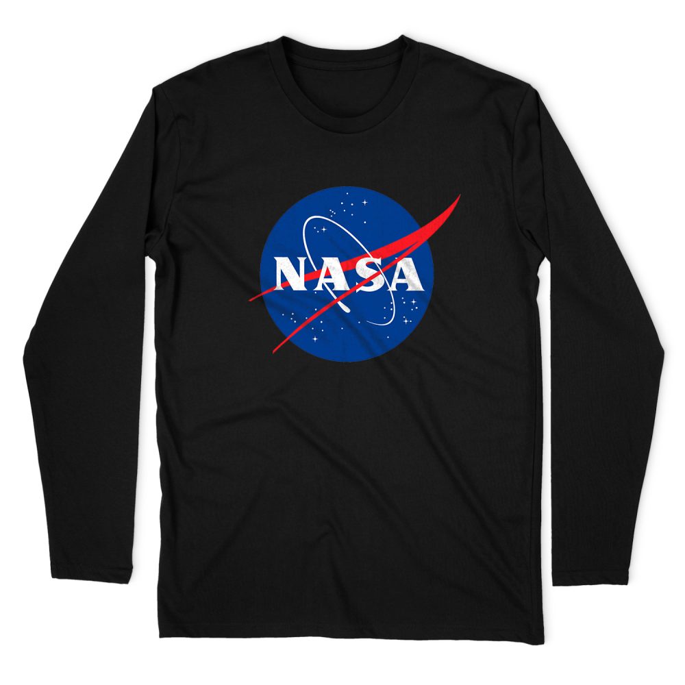 NASA LOGO LONG SLEEVE T-SHIRT