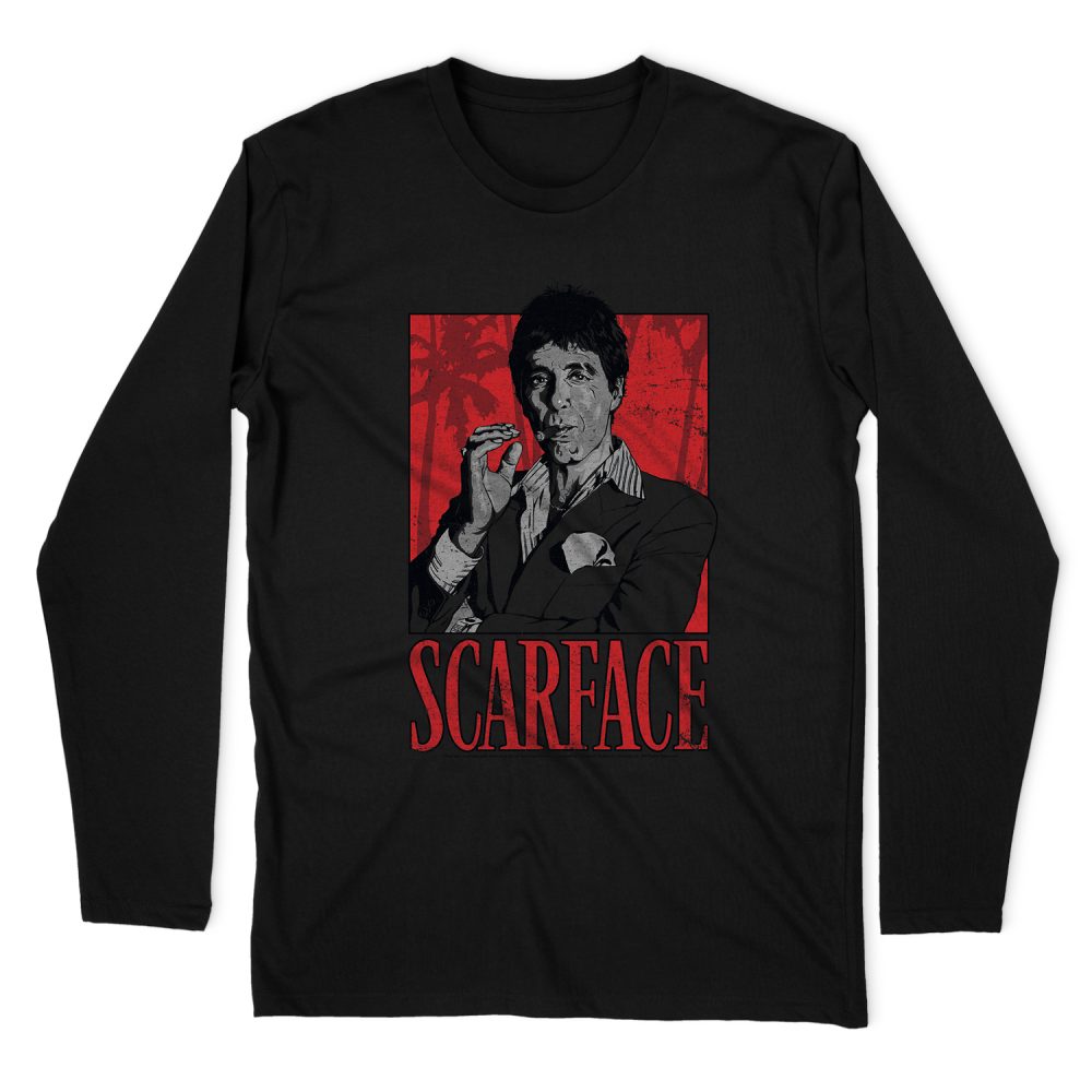 SCARFACE TONY LONG SLEEVE T-SHIRT