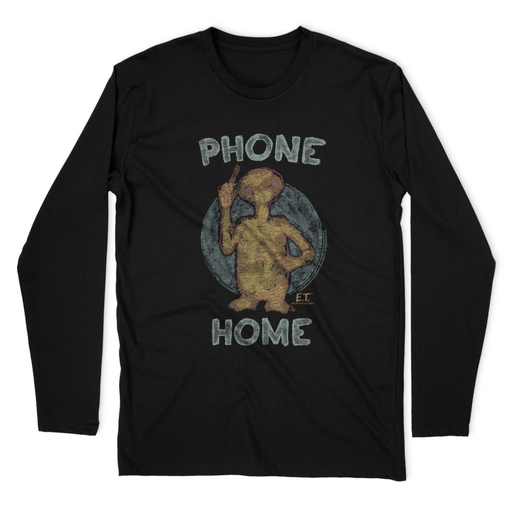 E.T. PHONE LONG SLEEVE T-SHIRT