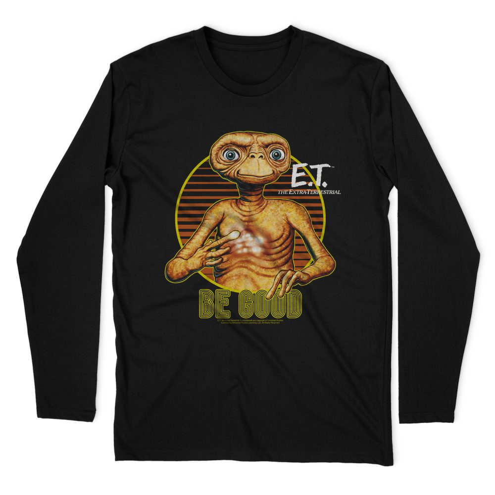E.T. THE EXTRA-TERRESTRIAL BE GOOD LONG SLEEVE T-SHIRT