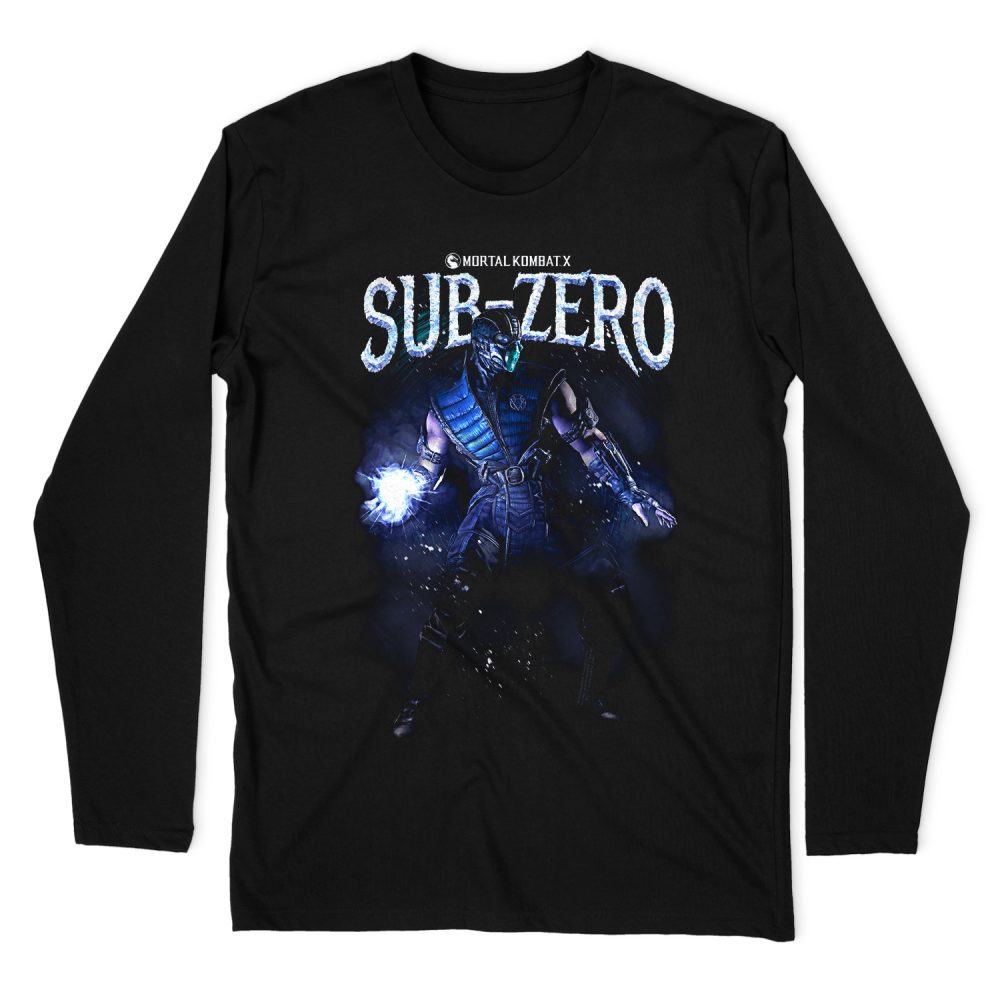 MORTAL KOMBAT SUB-ZERO LONG SLEEVE T-SHIRT