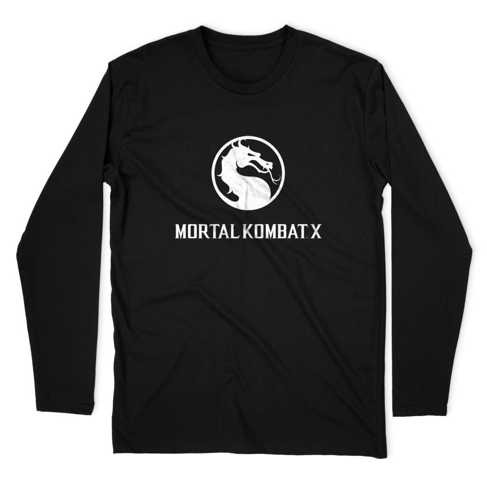 MORTAL KOMBAT DRAGON LOGO LONG SLEEVE T-SHIRT