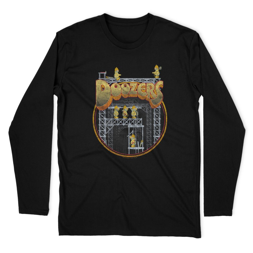 FRAGGLE ROCK DOOZERS CONSTRUCTION LONG SLEEVE T-SHIRT