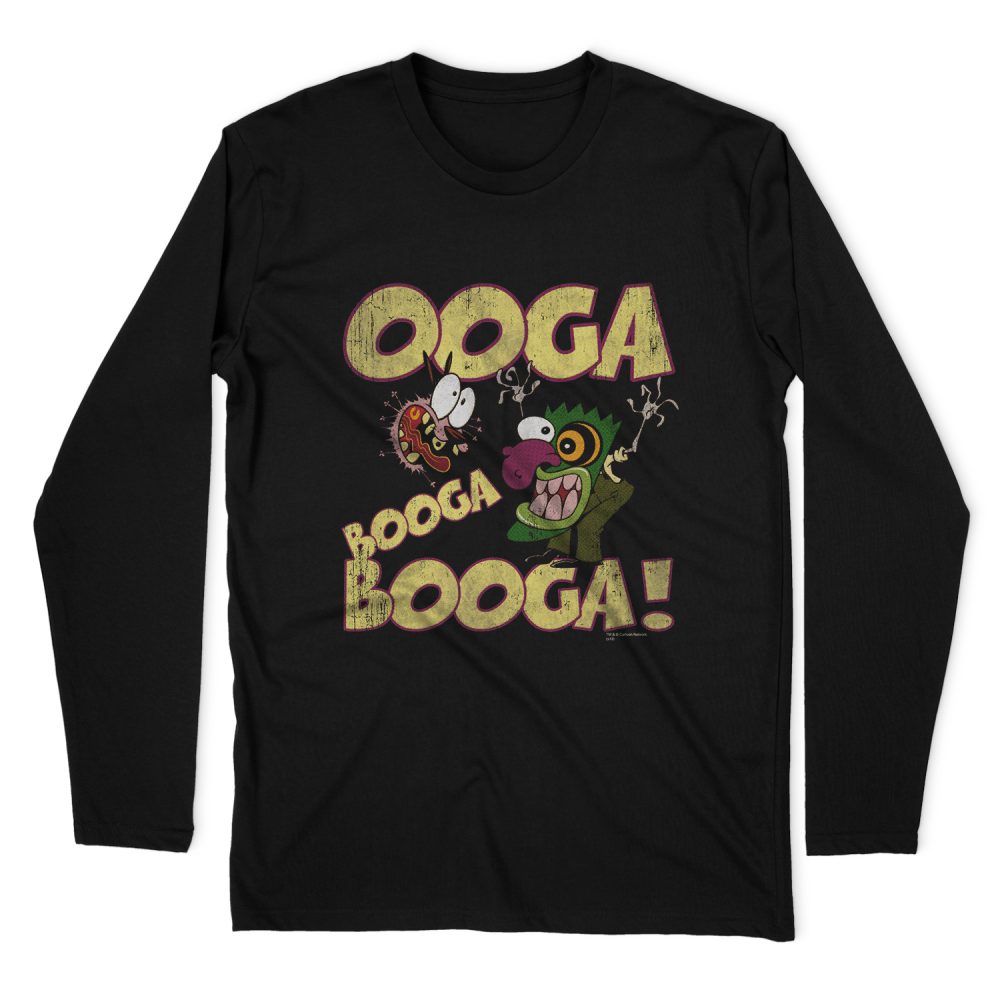 COURAGE OOGA BOOGA BOOGA LONG SLEEVE T-SHIRT