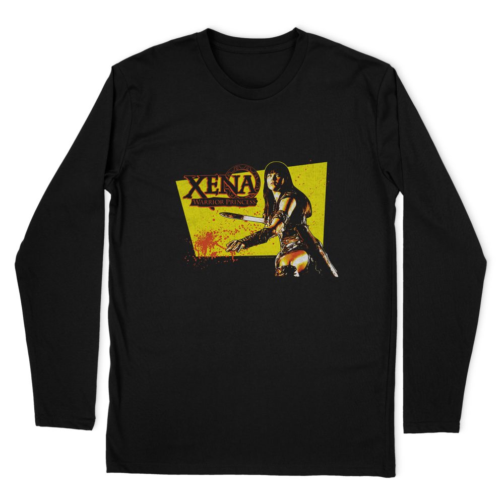 XENA WARRIOR PRINCESS CUT UP LONG SLEEVE T-SHIRT