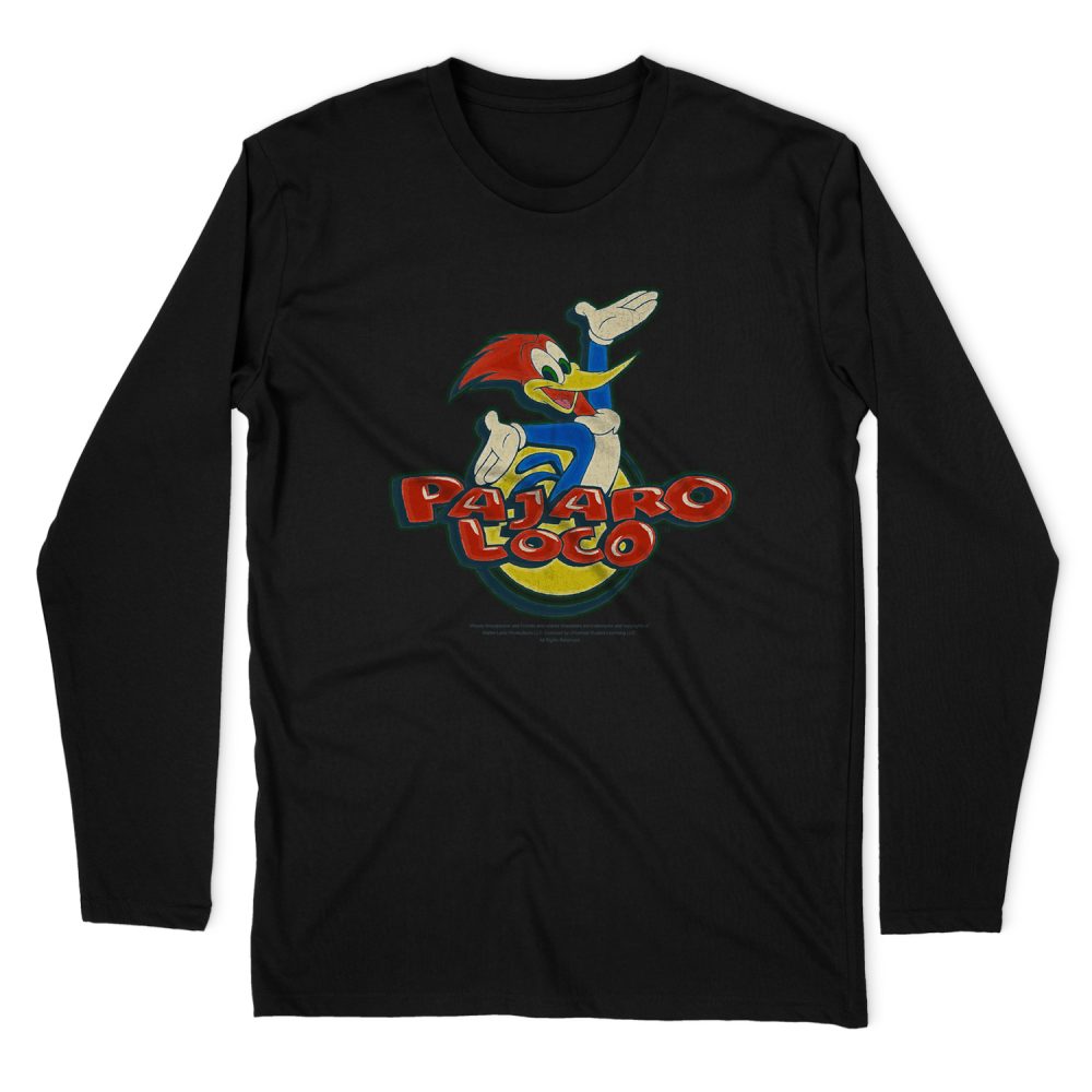 WOODY WOODPECKER LOCO LONG SLEEVE T-SHIRT