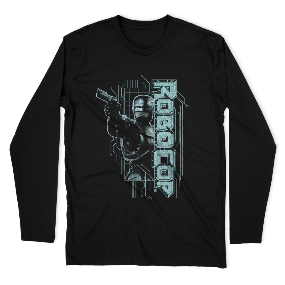 ROBOCOP MURPHY SPLIT LONG SLEEVE T-SHIRT