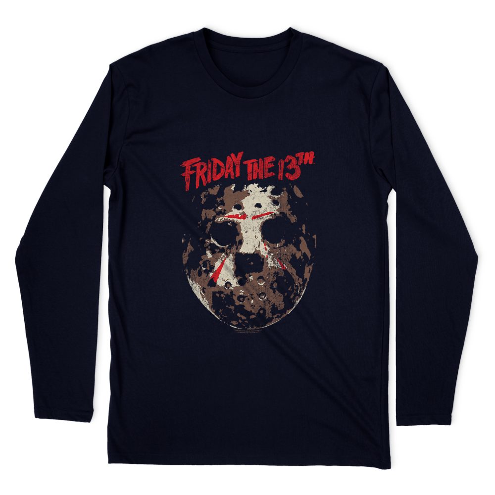 FRIDAY THE 13TH ROUGH MASK LONG SLEEVE T-SHIRT