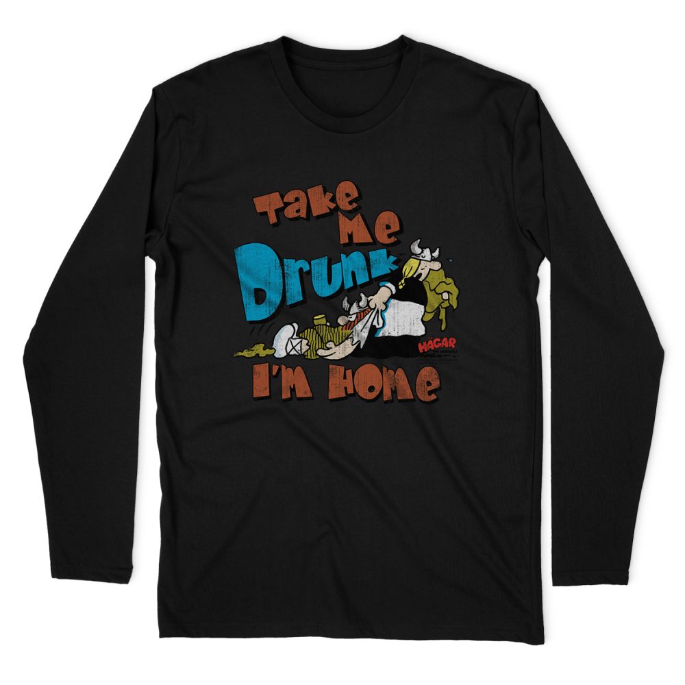 HAGAR THE HORRIBLE TAKE ME HOME LONG SLEEVE T-SHIRT