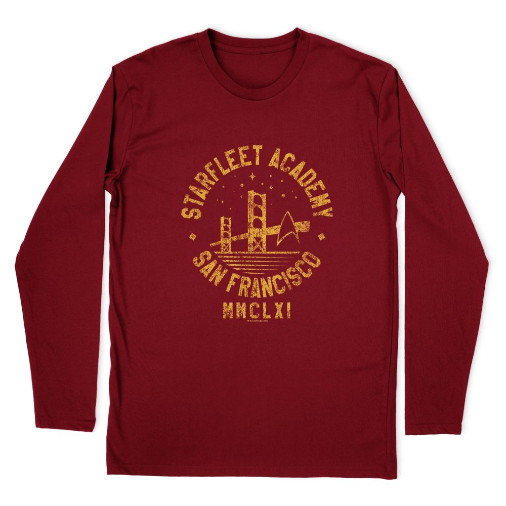 STAR TREK COLLEGIATE BRIDGE LONG SLEEVE T-SHIRT