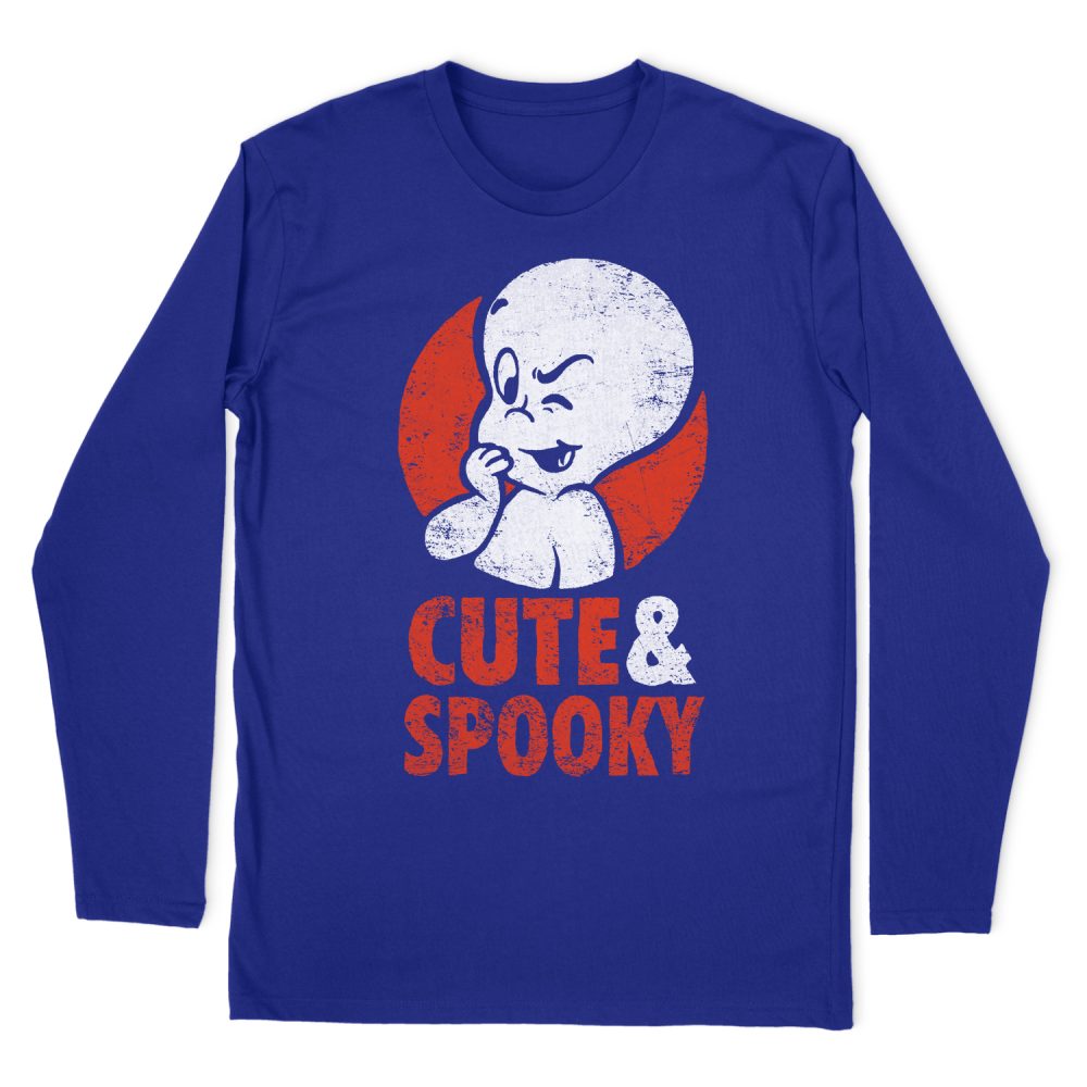 CASPER THE FRIENDLY GHOST SPOOKY LONG SLEEVE T-SHIRT