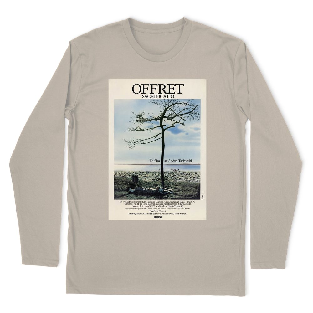 THE SACRIFICE ANDREI TARKOVSKY VINATGE  LONG SLEEVE T-SHIRT