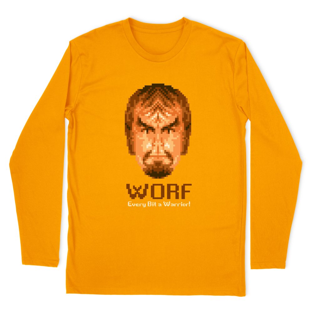 STAR TREK BIT WARRIOR LONG SLEEVE T-SHIRT