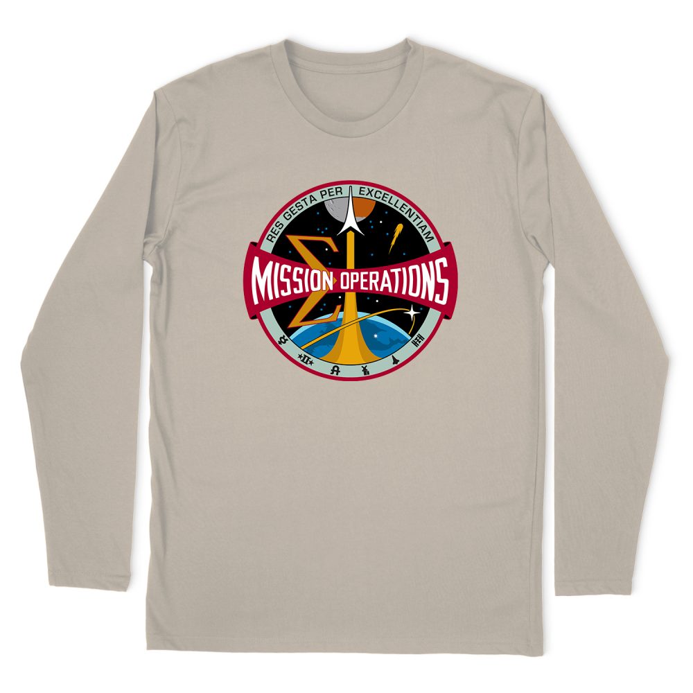 LOGO OLD NASA LONG SLEEVE T-SHIRT