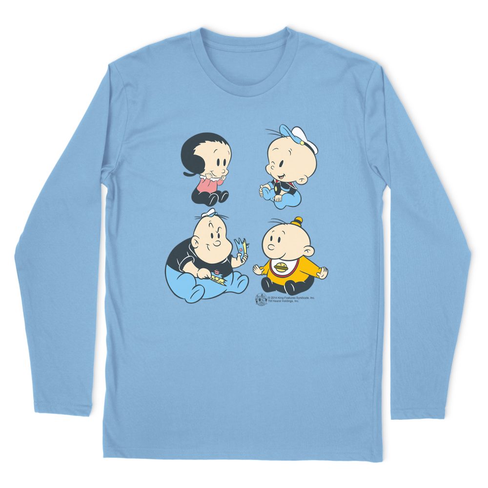 POPEYE FOUR FRIENDS TODDLER LONG SLEEVE T-SHIRT