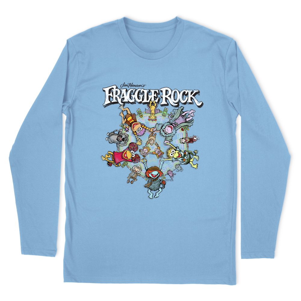 FRAGGLE ROCK SPINNING GANG LONG SLEEVE T-SHIRT