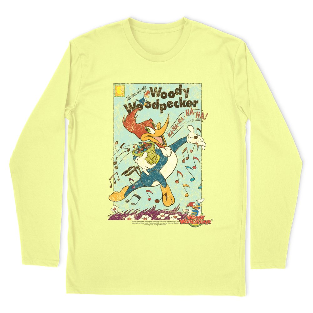 WOODY WOODPECKER VINTAGE WOODY LONG SLEEVE T-SHIRT