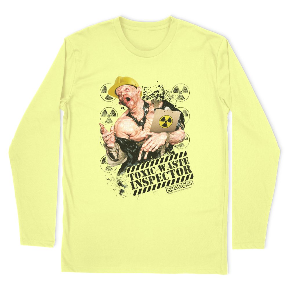 ROBOCOP TOXIC WASTE INSPECTOR LONG SLEEVE T-SHIRT
