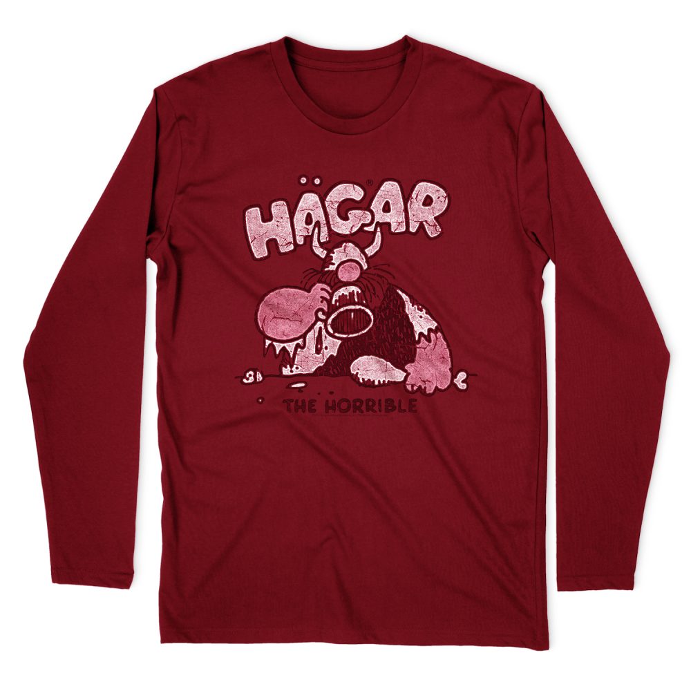HAGAR THE HORRIBLE HAGAR GULP LONG SLEEVE T-SHIRT