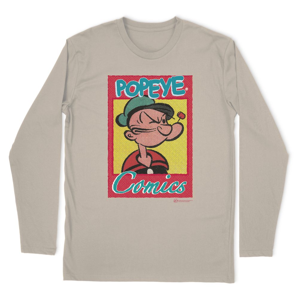 POPEYE POPEYE COMICS LONG SLEEVE T-SHIRT