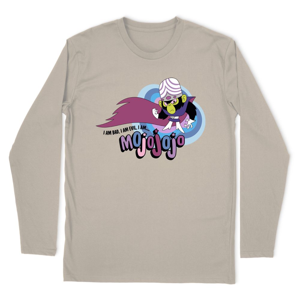 POWERPUFF GIRLS I AM BAD I AM EVIL LONG SLEEVE T-SHIRT