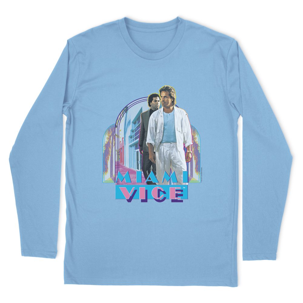 MIAMI VICE MIAMI HEAT LONG SLEEVE T-SHIRT