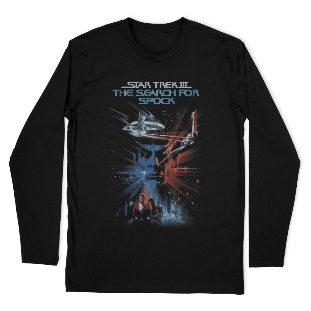 STAR TREK SEARCH FOR SPOCK (MOVIE) LONG SLEEVE T-SHIRT