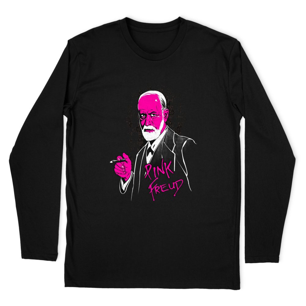 AWESOME FREUD PINK FLOYD LONG SLEEVE T-SHIRT