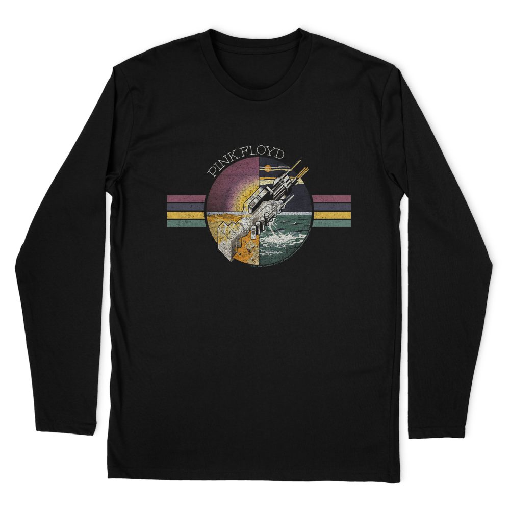 PINK FLOYD WELCOME TO THE MACHINE LONG SLEEVE T-SHIRT