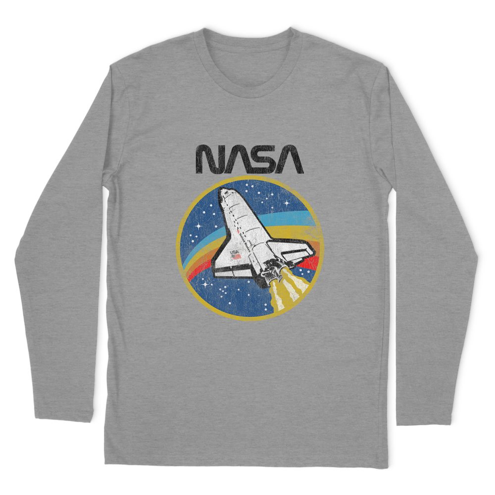 NASA SHUTTLE LONG SLEEVE T-SHIRT