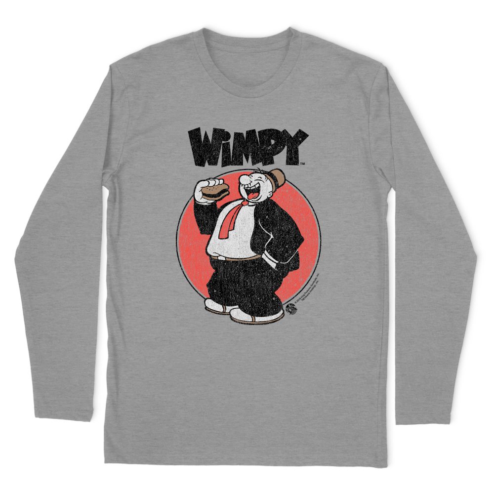 POPEYE WIMPY LONG SLEEVE T-SHIRT