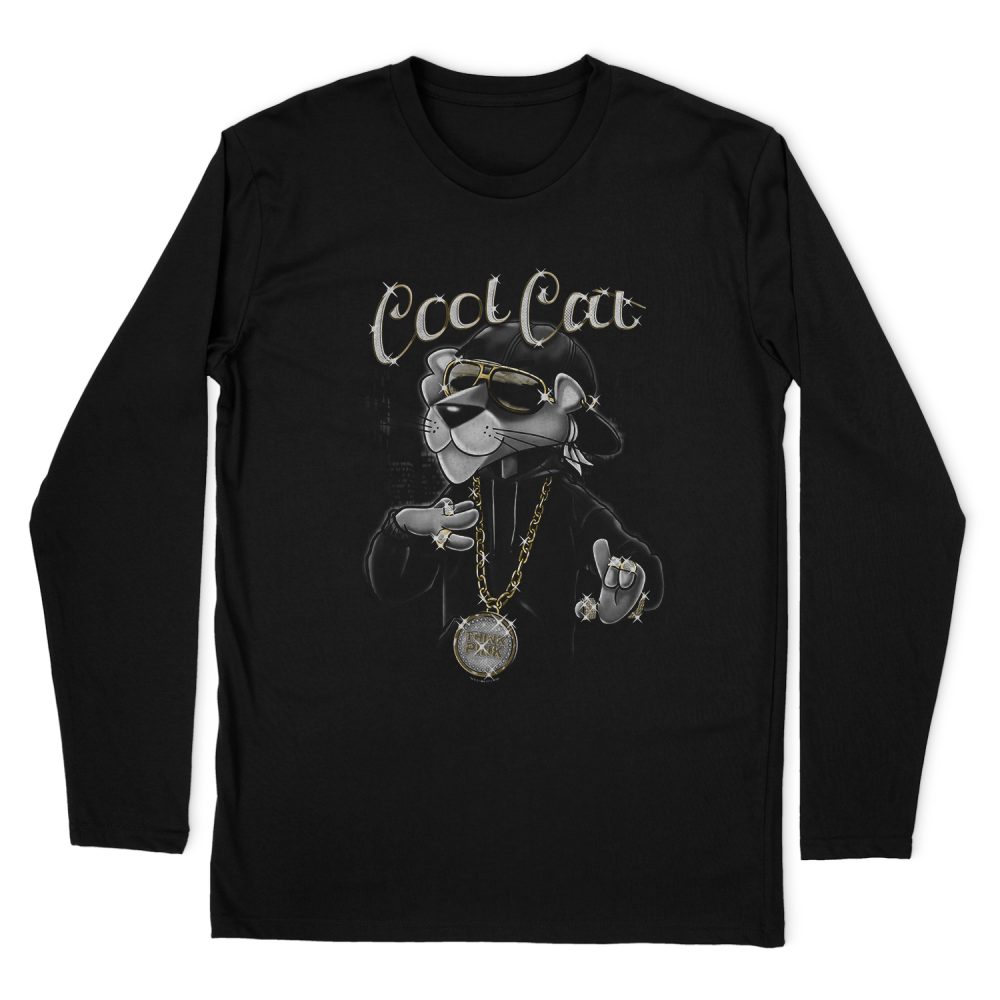 PINK PANTHER COOL CAT LONG SLEEVE T-SHIRT